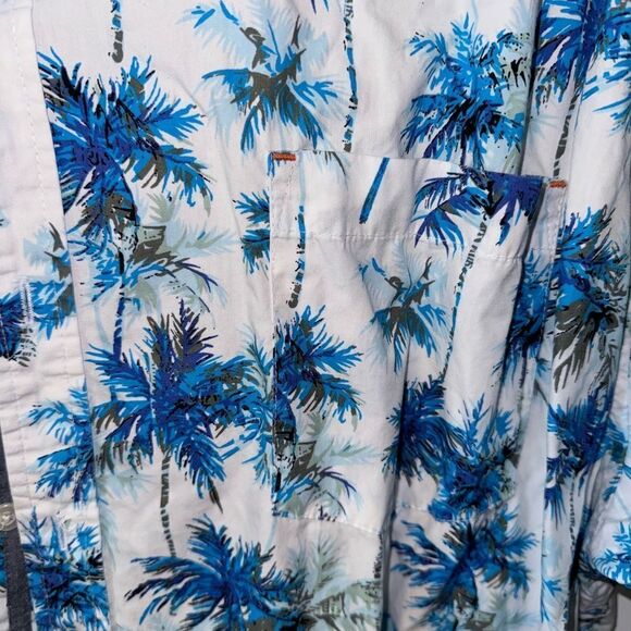 RJC BRAND MENS HAWAIIAN SHIRT PLUS SIZE - Picture 2 of 5